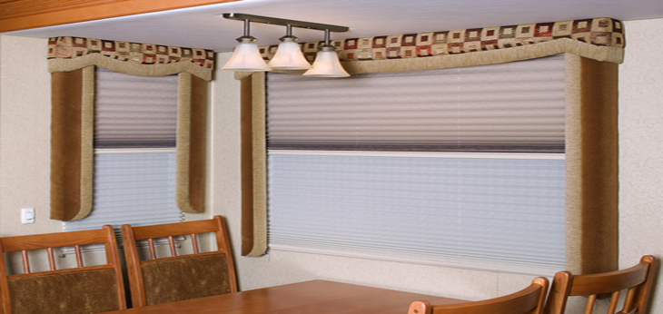 25mm pleated window shade