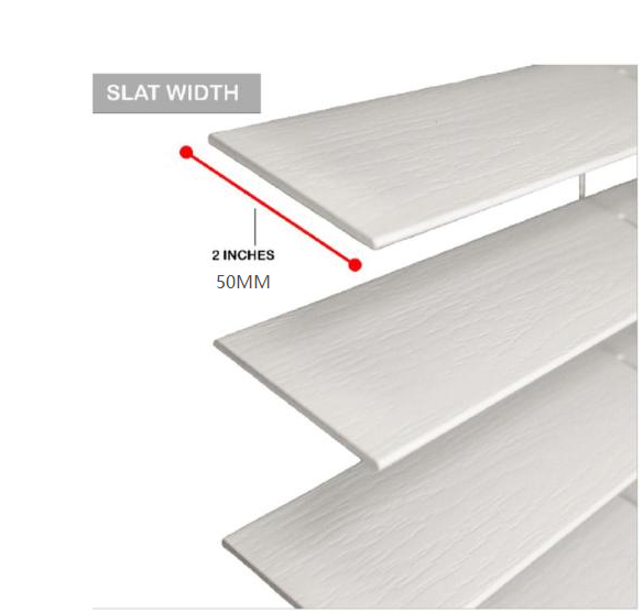 Moisture Resistance Fauxwood blinds