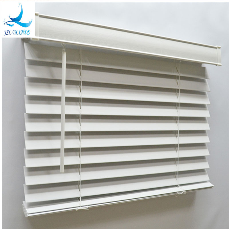 Custom 2 Inch White Faux Wood Wooden Venetian Blinds From China ...