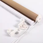 Cream Plain Fabric Adjusting Roller Window Blinds Pictures