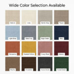 Manual Roller Blinds With Wave Bottom Design UK Style - Image 2