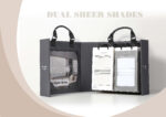Motorized Double Roller Shades Day and Night Zebra Roller Blinds - Image 2