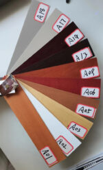 Cordless Faux Wood Blinds Walnut Color - Image 2